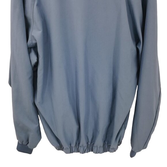FootJoy Pullover Blue Windbreaker Jacket Size L Saint Croix National Golf Pocket - Picture 10 of 13